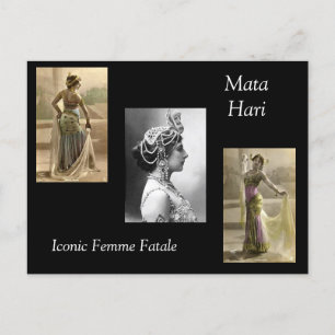 Carte Postale Mata Hari
