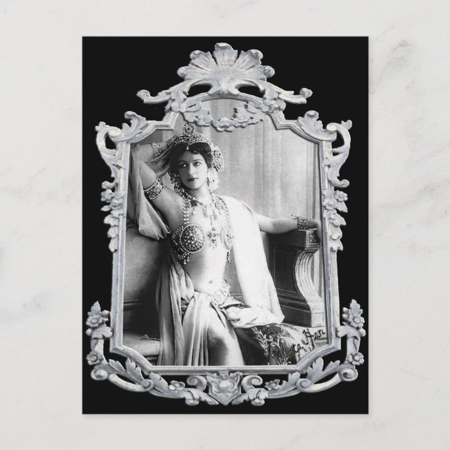 Carte Postale Mata Hari (Devant)