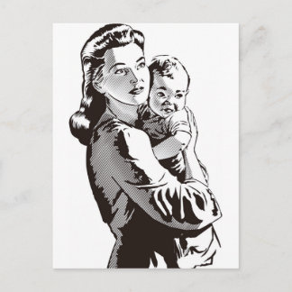 Carte Postale Maternité