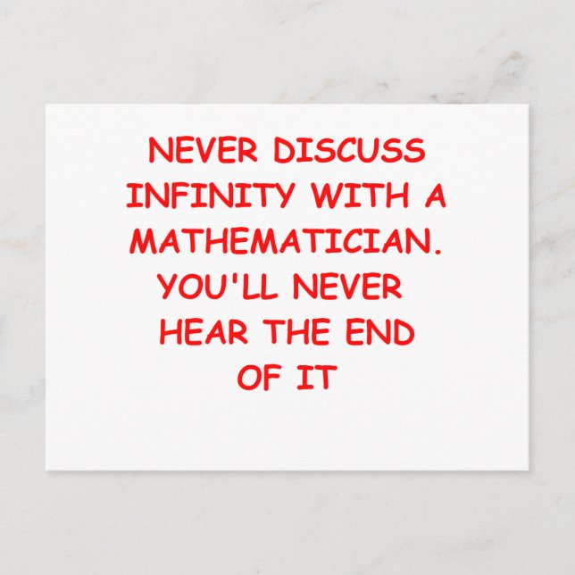 Carte Postale math jok (Devant)