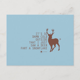 CARTE POSTALE MATH WEAR — FROID ™