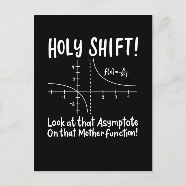 Carte Postale Mathématiques (Devant)