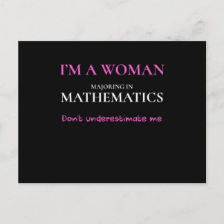 Carte Postale Mathématiques amusantes Mathématiques Cadeau majeu