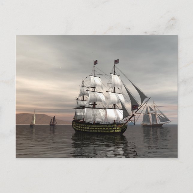 Carte Postale Matin calme (Devant)