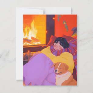 Carte Postale Matin d'hiver