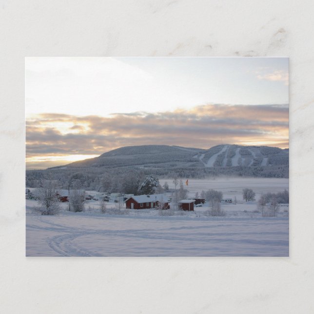 Carte Postale Matin d'hiver #1 (Devant)