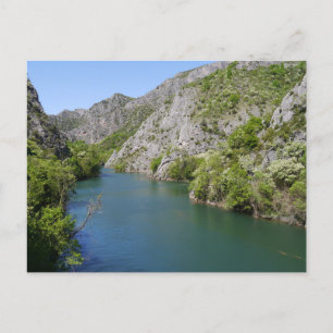 Carte Postale Matka Canyon, Macédoine du Nord