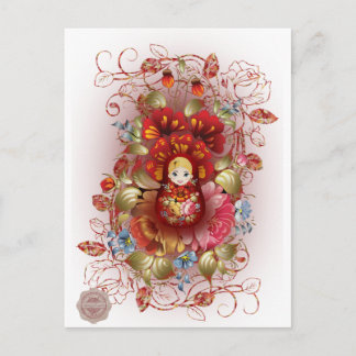 CARTE POSTALE MATRIOSKA 1