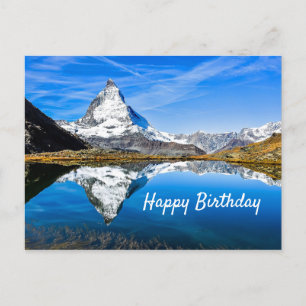 Carte Postale Matterhorn 4 Anniversaire