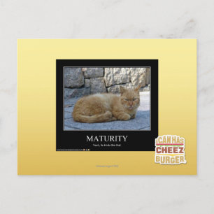 Carte Postale Maturity