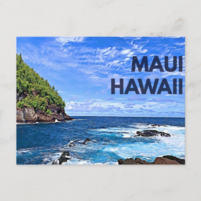Carte postale Maui (Devant)