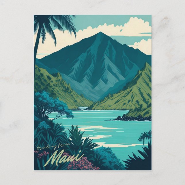 Carte postale Maui, Hawaii (Devant)