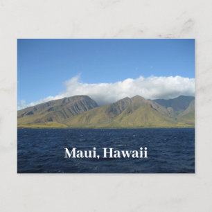 Carte Postale Maui Hawaii Belles Montagnes Océan