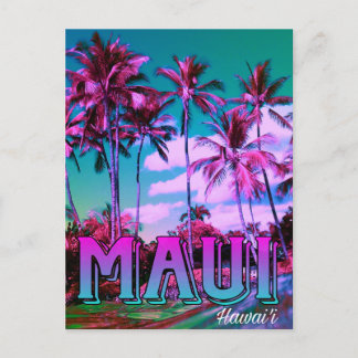 Carte Postale Maui Hawai'i Postcard