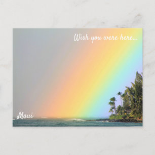 Carte postale Maui Rainbow