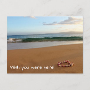 Carte Postale Maui Souhaite Que Vous Étiez Ici !