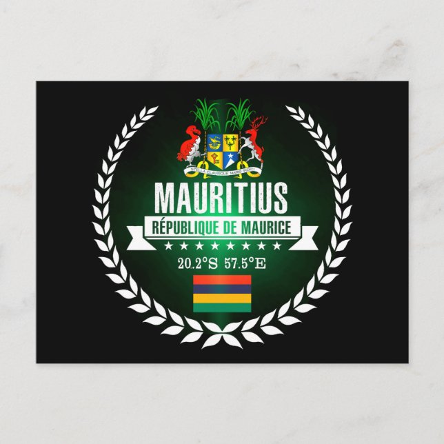 Carte Postale Maurice (Devant)