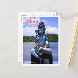 Carte Postale Maurice - Dieu Shiva -