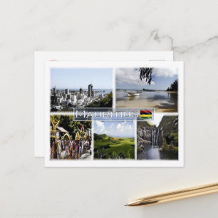 Carte Postale Maurice - Mosaïque -