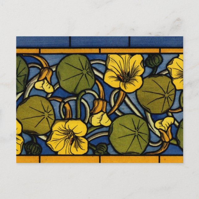Carte Postale Maurice Pillard ( dit Verneuil ) Floral Art Nouvea (Devant)