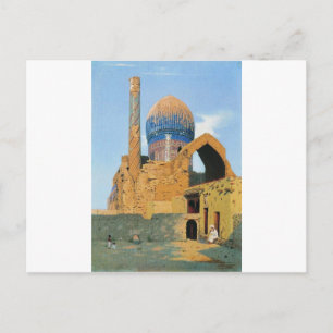 Carte Postale Mausolée de l'émir de Gur. Samarkand par Vasily Ve