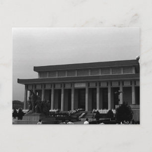 Carte Postale Mausolée de Mao Tse Tung à Pékin en Chine vintage