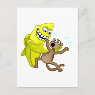 Carte Postale mauvaise banane