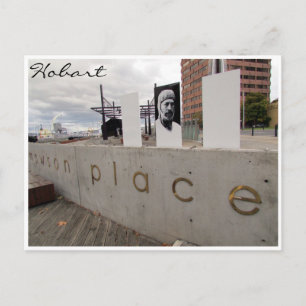 Carte Postale mawson place hobart