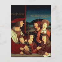 Maximilian I avec sa première femme