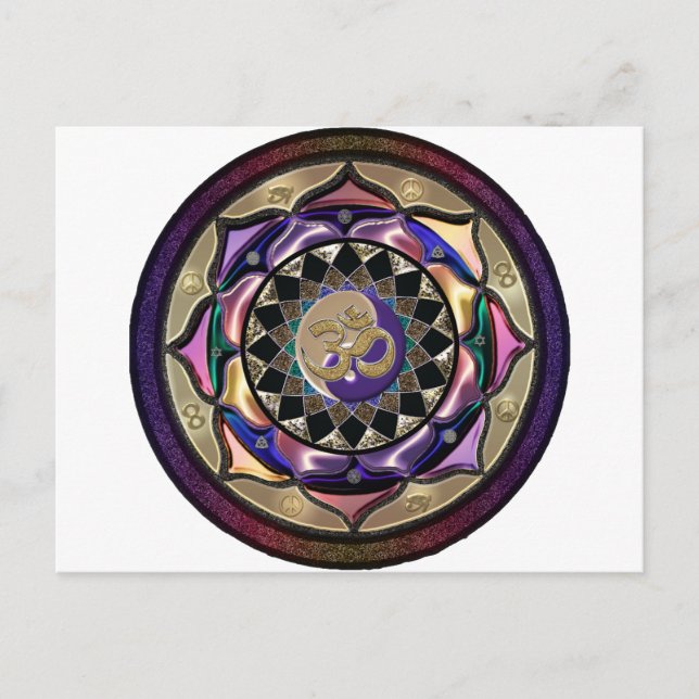 Carte Postale May Surprise Mandala (Devant)