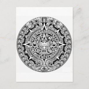 Carte Postale Maya Calander