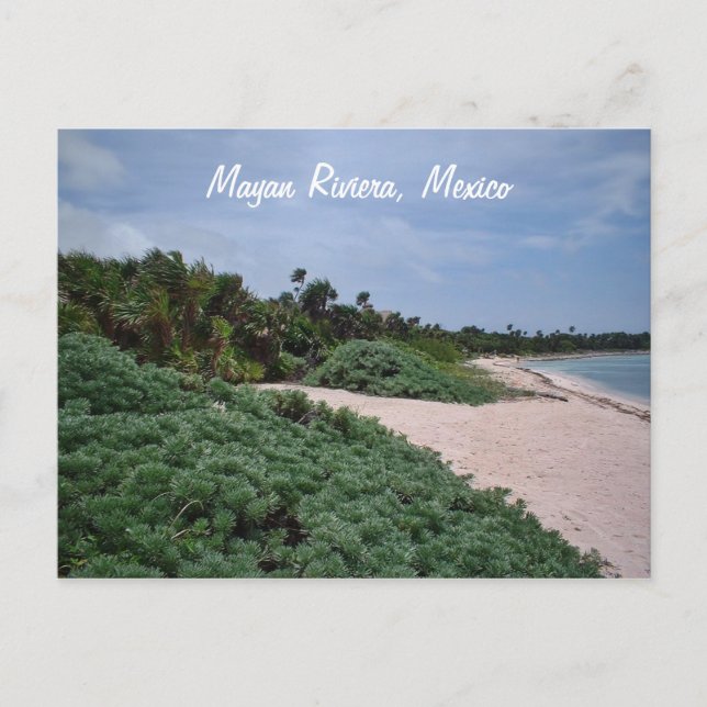 Carte Postale Mayan Riveria, Mexique (Devant)
