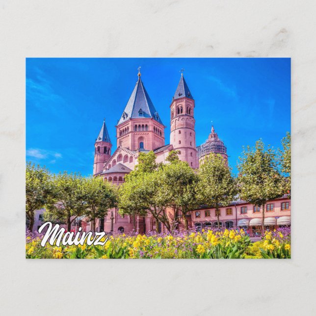 Carte Postale Mayence, Allemagne (Devant)