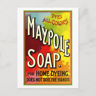 Carte Postale "Maypole Soap Advertisement"