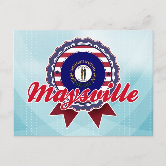 Carte Postale Maysville, KY (Devant)