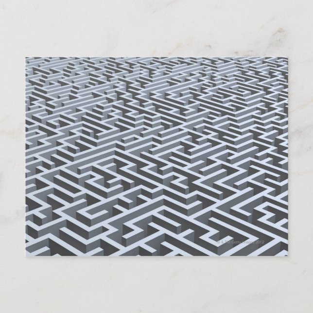 Carte Postale Maze (Devant)