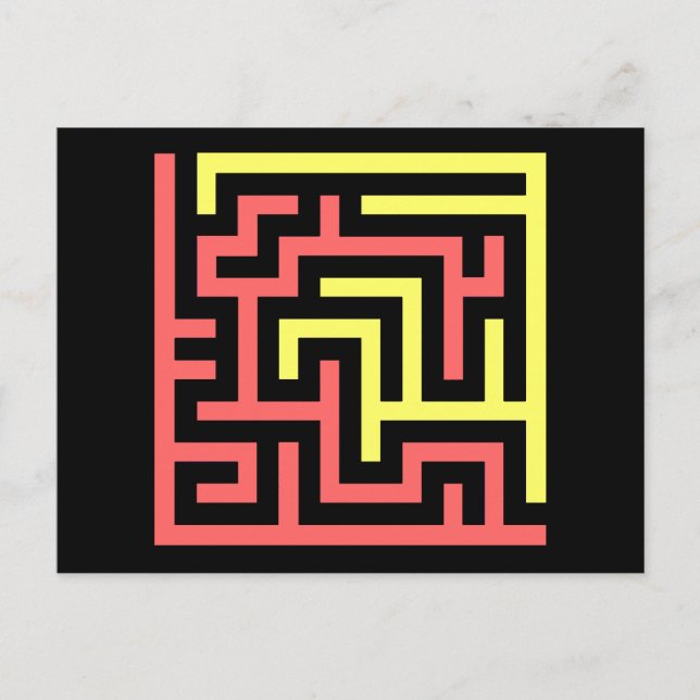 Carte Postale Maze (Devant)