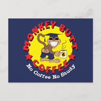 Carte Postale MBC No Coffee No Study Post Card