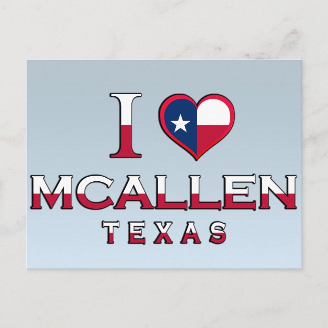 Carte Postale McAllen, Texas (Devant)