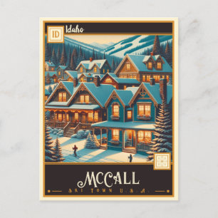Carte Postale McCall, Idaho   VINTAGE