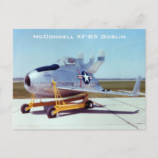 Carte postale McDonnell XF-85 Goblin