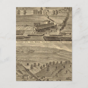Carte Postale McKeesport Allegheny County, Pennsylvanie