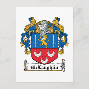 Carte Postale McLaughlin Family Crest