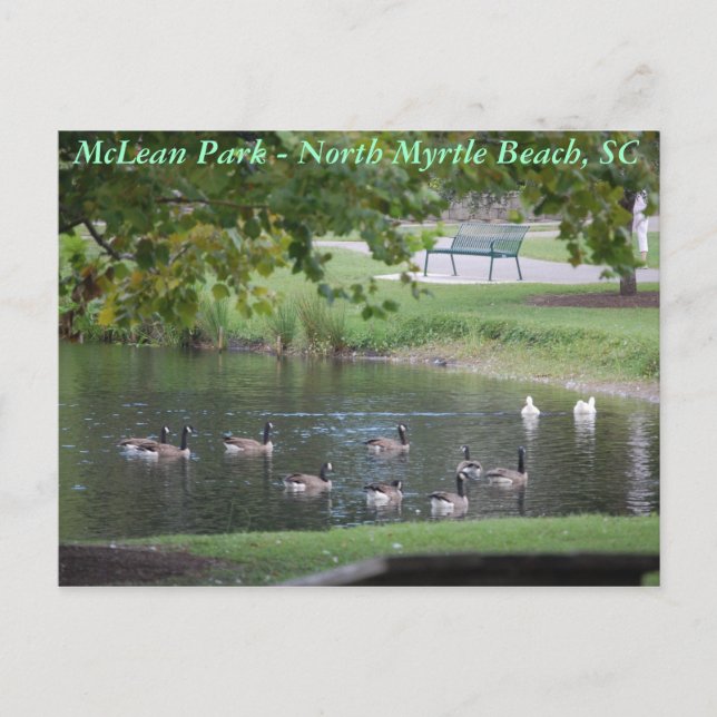 Carte Postale McLean Park - North Myrtle Beach, Caroline du Sud (Devant)