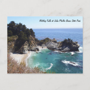 Carte Postale McWay Falls à Julia Pfeiffer Burns State Park