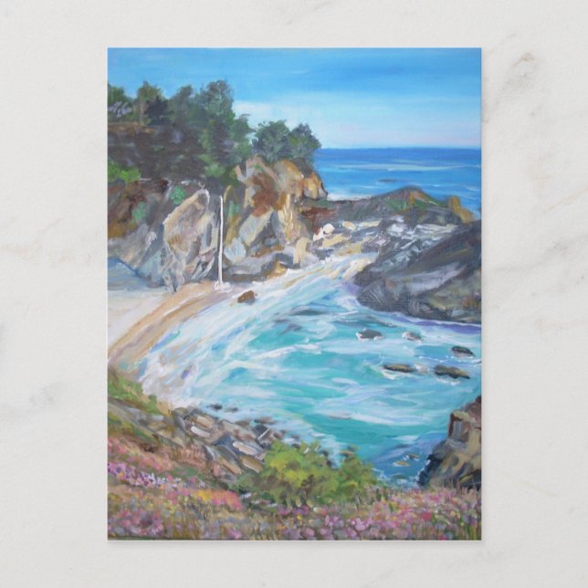 Carte Postale McWay Falls, Big Sur - (Devant)