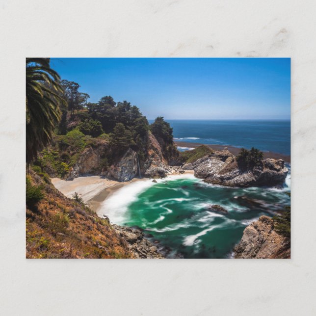 Carte Postale Mcway Falls in Julia Pfeiffer Burns State Park (Devant)