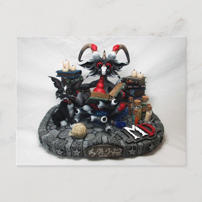 Carte postale MD Black Potion Dragon (Devant)
