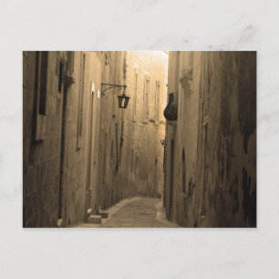 Carte Postale Mdina Alley