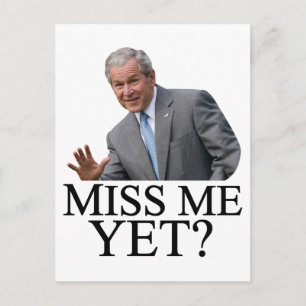 Carte Postale Me Manque Encore ? L'humour anti-obama de Bush Geo
